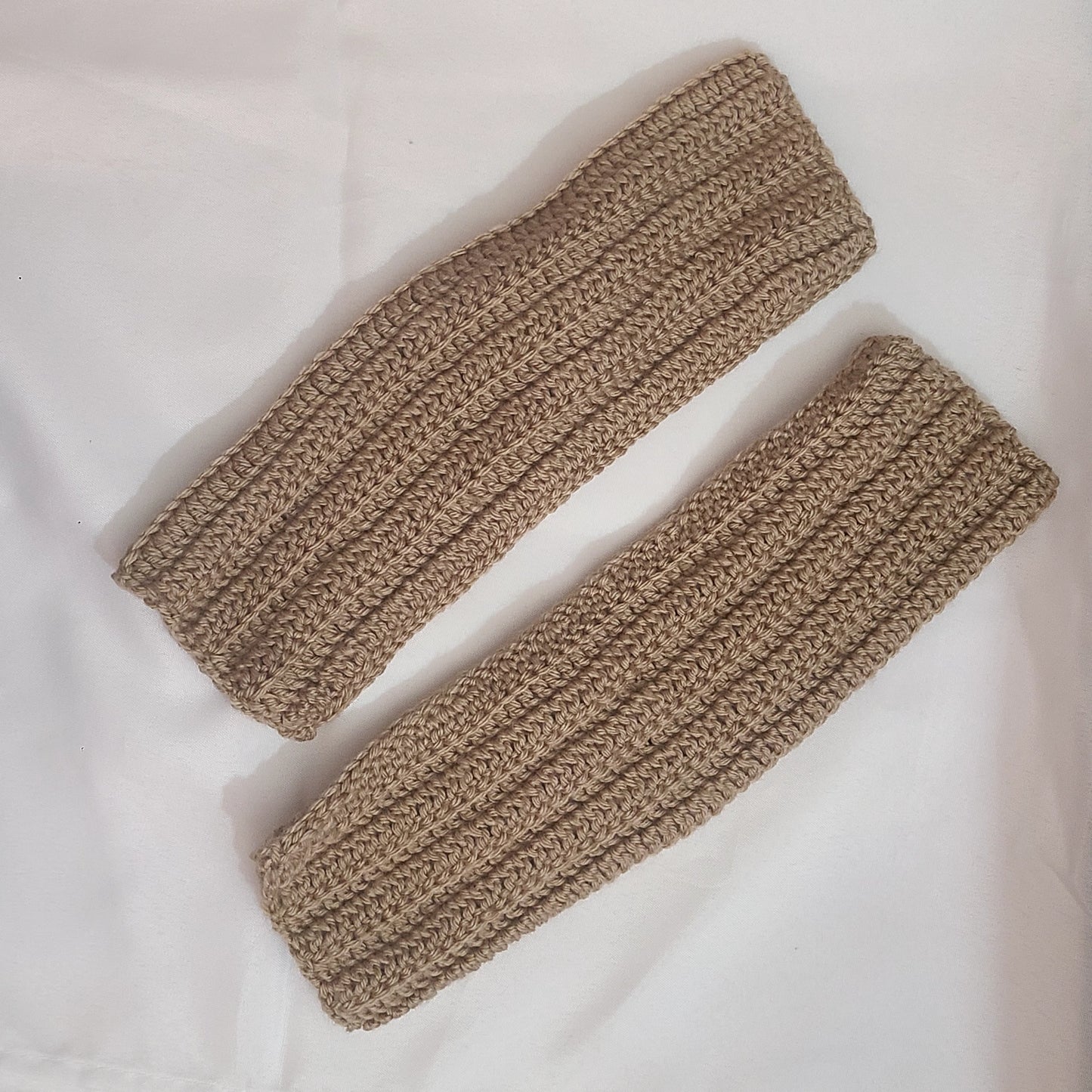 Crochet arm warmers