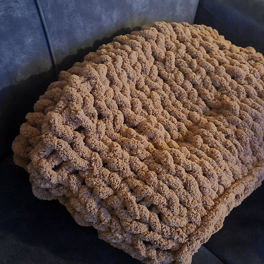 Hand-Knit Blanket